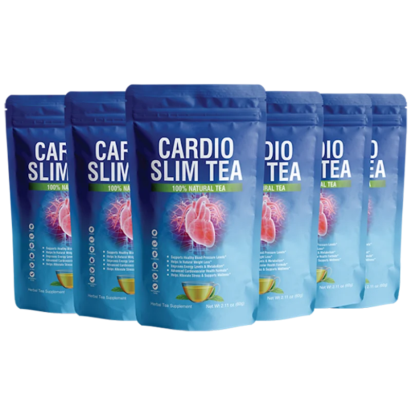Cardio Slim Tea Weight Management Supplement Bottle (6 Bottle / 180 Day Pack)